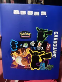 Pokemon Card Binder, 153 Cards; VNT,AR,VMAX,Secret Rare, ect - Image 1