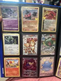 Pokemon Card Binder, 153 Cards; VNT,AR,VMAX,Secret Rare, ect - Image 5