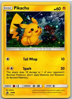 Pikachu (General Mills Promo) SM86 Holo Miscellaneous Cards & Products Pokemon - Image 1