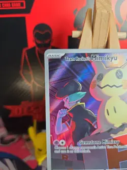 Team Rocket's Mimikyu 238/217 Ascended Heroes Illustration Rare Pokemon Card - Image 2