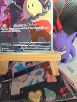 Team Rocket's Mimikyu 238/217 Ascended Heroes Illustration Rare Pokemon Card - Image 4