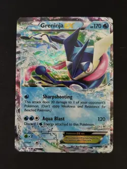Pokemon TCG Single: Greninja EX | XY Promo Pokemon Card - Image 1
