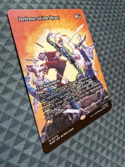 MTG Defense of the Heart #0076 Borderless M Marvel Universe Eternal-Legal (MAR) - Image 3