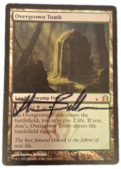 Overgrown Tomb Artist Proof x1 Signed Steven Belledin Return to Ravnica Signed/A - Image 1