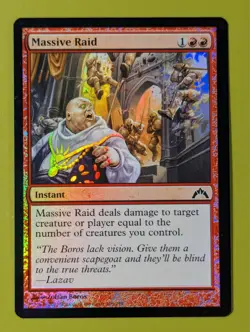 FOIL Massive Raid x1 Gatecrash 1x Magic the Gathering MTG - Image 1