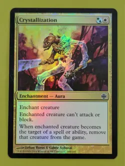 FOIL Crystallization x1 Alara Reborn 1x Magic the Gathering MTG - Image 1