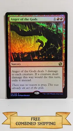 Anger of the Gods Iconic Masters Foil ...sku: DB177 - Image 1