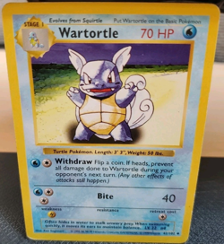 Pokemon TCG - Wartortle - 42/102 - Uncommon (Shadowless) - Base Set - Image 1