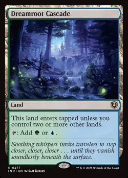 MTG Innistrad Remastered *FOIL* R Dreamroot Cascade #0277 - Image 1