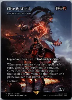 Clive Rosfield - Vial Smasher the Fierce (Showcase) M FCA 59 NM - Image 1