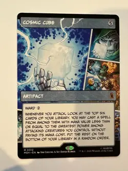 MTG Marvel Super Heroes Cosmic Cube Borderless Regular NM - Image 1