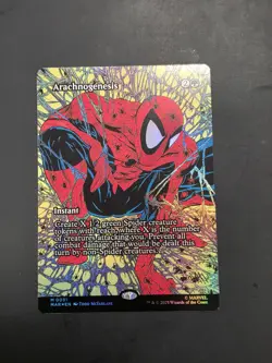 MTG Spider-Man - Arachnogenesis - (Borderless) Foil M 0031 - Image 1