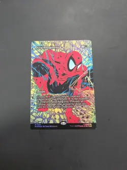 MTG Spider-Man - Arachnogenesis - (Borderless) Foil M 0031 - Image 4