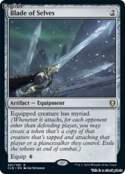 MTG Blade of Selves [CLB - 301] LP - Image 1