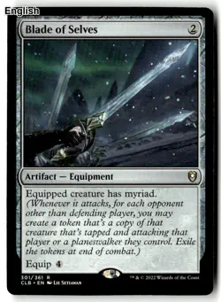 MTG Blade of Selves [CLB - 301] LP - Image 2