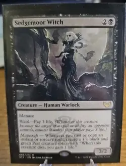 MTG / Sedgemoor Witch / STX / #86 / Regular / Rare / NM - Image 1