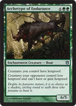 1x Archetype of Endurance Heavy Play MTG Magic - Kid Icarus - - Image 1