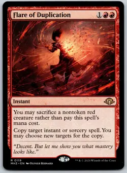 Flare of Duplication R Modern Horizons 3 119 NM - Image 1