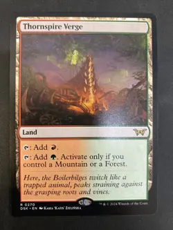MTG Thornspire Verge #270 NM Duskmourn House Of Horror DSK FREE SHIPPING! - Image 1