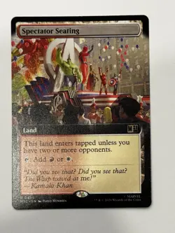 Spectator Seating (Extended Art) Commander: Marvel Super Heroes Regular - Image 1
