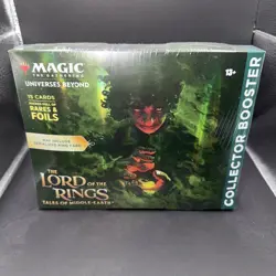MTG Magic The Lord of the Rings Collector Booster Pack OMEGA Box New, Sealed - Image 1
