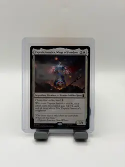 MTG, Captain America, Wings of Freedom $3 ORDER MIN 10 Marvel Super Heroes Regul - Image 1