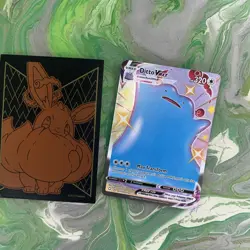 Pokemon TCG Ditto VMAX Shining Fates SV119/SV122 Shiny NM/M w/ top Loader - Image 3