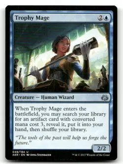 Trophy Mage 48 UC Aether Revolt Magic: The Gathering NM - Image 1