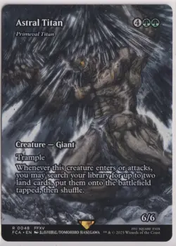 Astral Titan - Primeval Titan (Showcase) Final Fantasy: Through the Ages Regular - Image 1