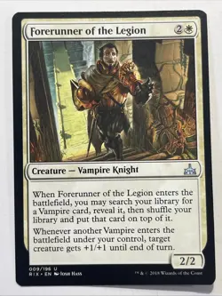 Forerunner of the Legion - Rivals of Ixalan (RIX) - EN - U 009/196 - Image 1