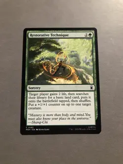 MTG The Ten Rings (Borderless) Marvel Super Heroes + Restorative Technique! - Image 3