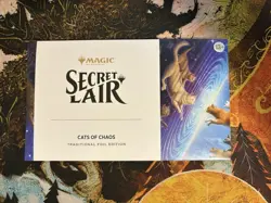 MTG Magic the Gathering - Cats Of Chaos Secret Lair - Foil Edition - New Sealed - Image 1
