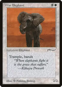 War Elephant - Arabian Nights - MTG (LP) - Image 1