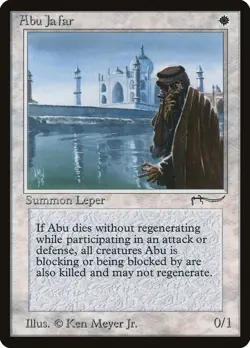 Abu Ja'far - Arabian Nights - MTG (MP) - Image 1
