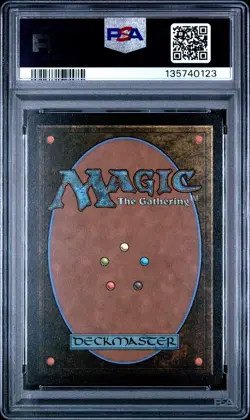 2025 MTG MARVEL'S SPIDER-MAN FOIL #0066 THE SOUL STONE PSA 8 - Image 2