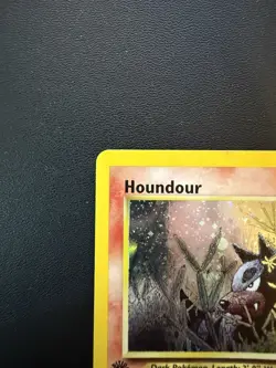 Houndour Holo Rare 1st Edition Neo Discovery 5/75 WOTC Vintage Pokemon 5/75 - Image 4