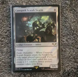 Canoptek Scarab Swarm (Surge Foil) Universes Beyond: Warhammer 40000 Foil - Image 1