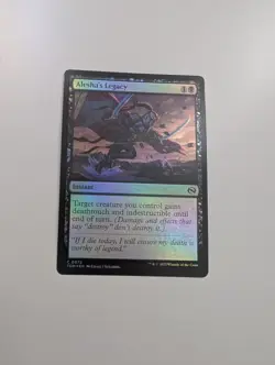 MTG - Alesha's Legacy (Foil) - Tarkir Dragonstorm NM/M Condition - Image 1