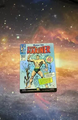 Magic The Gathering Namor The Sub-Mariner Borderless Marvel Super Heroes Foil - Image 1