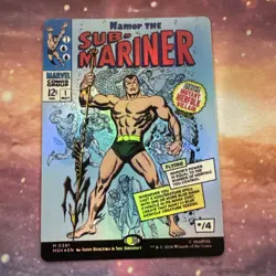 Magic The Gathering Namor The Sub-Mariner Borderless Marvel Super Heroes Foil - Image 2