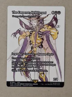 The Emperor, Hell Tyrant - Yawgmoth, Thran Physician (Showcase) Final #11 BB - Image 1