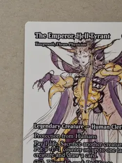 The Emperor, Hell Tyrant - Yawgmoth, Thran Physician (Showcase) Final #11 BB - Image 2