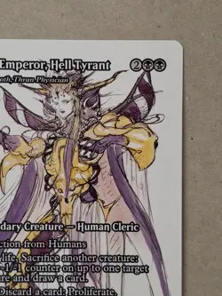 The Emperor, Hell Tyrant - Yawgmoth, Thran Physician (Showcase) Final #11 BB - Image 3