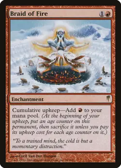 MTG Braid of Fire - Coldsnap #078 - Image 1