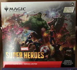 Set of 2 Marvel Super Heroes Scene Box MSH MTG Magic the Gathering - Image 2