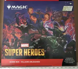 Set of 2 Marvel Super Heroes Scene Box MSH MTG Magic the Gathering - Image 3