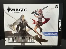 Magic The Gathering Final Fantasy Bundle WOTC 9 Play Booster New/Sealed - Image 1