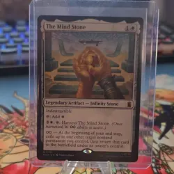 MTG Marvel Super Heroes - The Mind Stone - MSH 0021 - NM Mythic Infinity Stone - Image 4