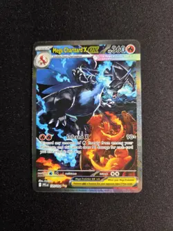 Mega Charizard X EX 125/094 - SIR Phantasmal Flames Pokemon Card Pack Fresh Mint - Image 1