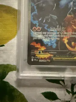 PSA 10 2025 Pokemon Mega Charizard X ex 125/094 Phantasmal Flames SIR Holo - Image 3